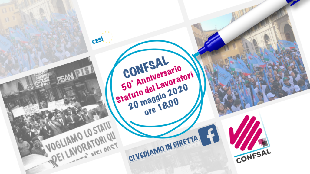 1970-2020 • 50° anniversario dello Statuto dei Lavoratori